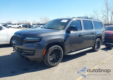 2025 Jeep Wagoneer L Series Ii Carbide 4X4 из США, поврежденный, VIN 1C4SJSBP6SS531724